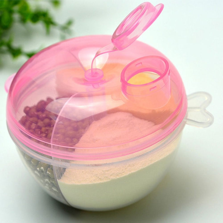 Baby Milk Powder Formula Dispenser Food Container Storage Feeding Box 3 Layer Leakproof Travel Storage Box for Kids Toddler — view 11