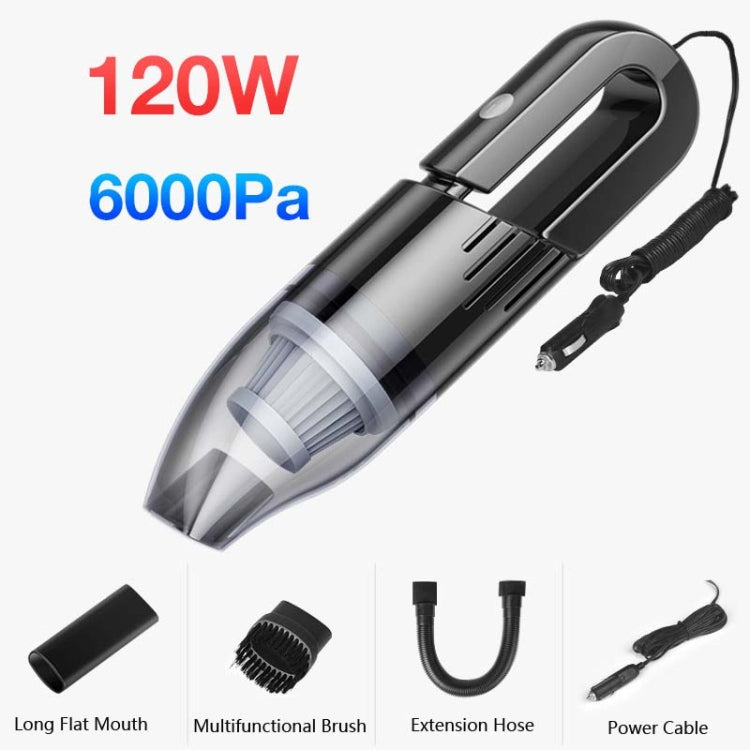 120W Car Vacuum Cleaner Car Small Mini Internal Vacuum Cleaner