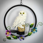Owl Shape Solar Lawn Light Garden LED Pendant Light
