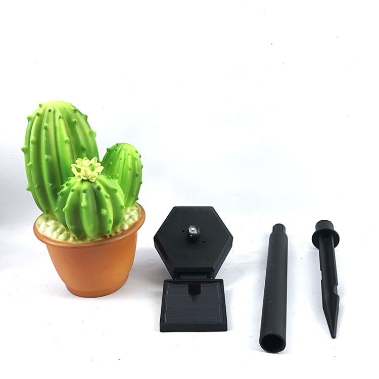 Solar Outdoor Simulation Potted Plants Landscape Lamp LED Courtyard Lawn Light