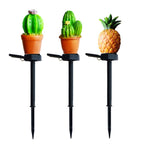 Solar Outdoor Simulation Potted Plants Landscape Lamp LED Courtyard Lawn Light