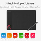 Tianmin G30 Magic Circle Digital Tablet Can Be Connected To Mobile Phone Hand-Painted Board Painting Drawing Board