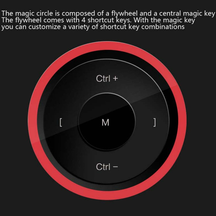 Tianmin G30 Magic Circle Digital Tablet Can Be Connected To Mobile Phone Hand-Painted Board Painting Drawing Board