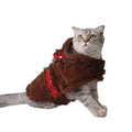 Pet Party Supplies Plush Warm Christmas Reindeer Winter Clothes