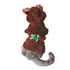 Pet Party Supplies Plush Warm Christmas Reindeer Winter Clothes — view 4