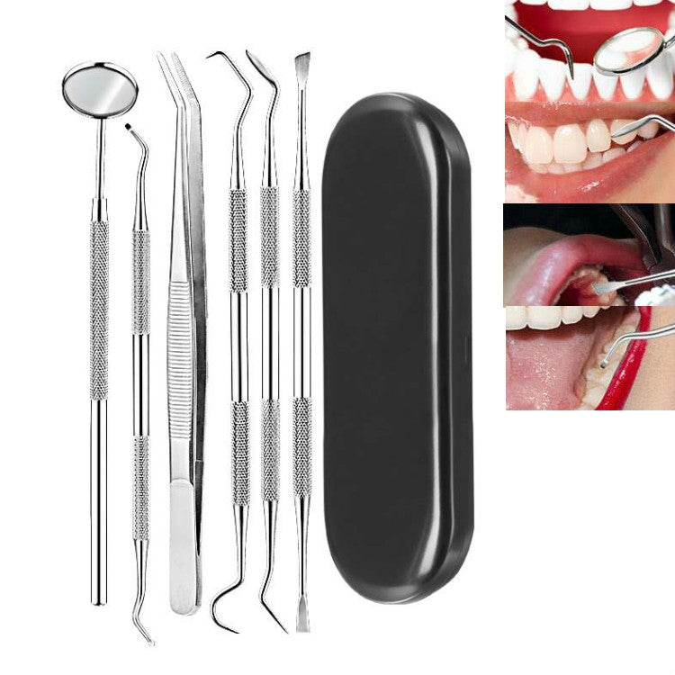 Stainless Steel Dental Tools Dental Care Tartar Tool Dentist Tool Set