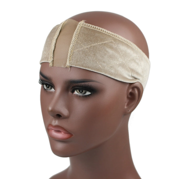Lace Wig Headband — Beige