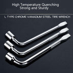 L-Type Car Tire Removal Tool Tire Wrench Socket Wrench
