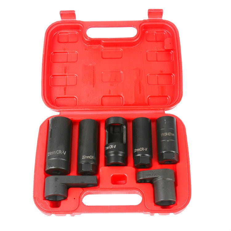 Oxygen Sensor Sleeve Sensor Removal Tool Wrench, 7 In 1