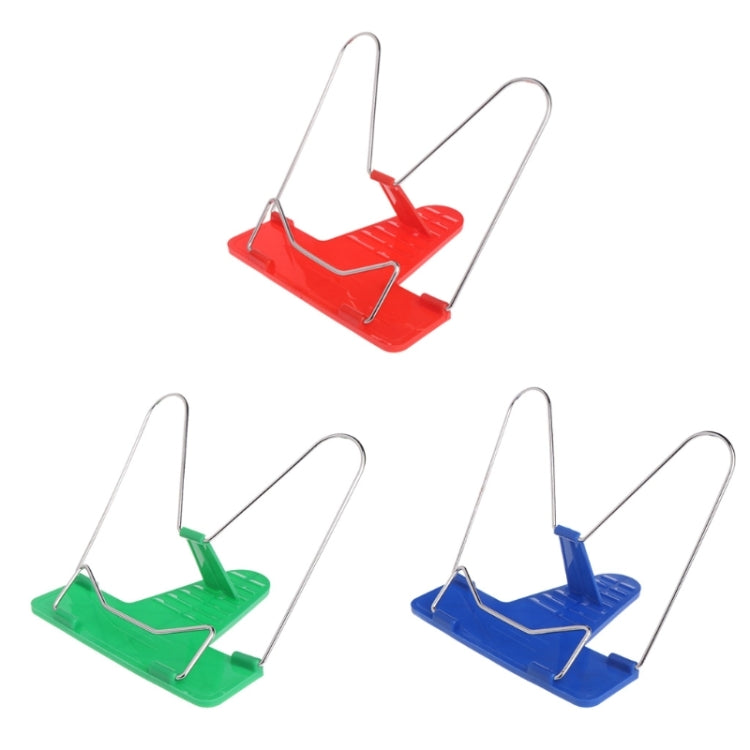Adjustable Angle Metal Book Stand Fordable Portable Document Book-Reading Holder — view 3