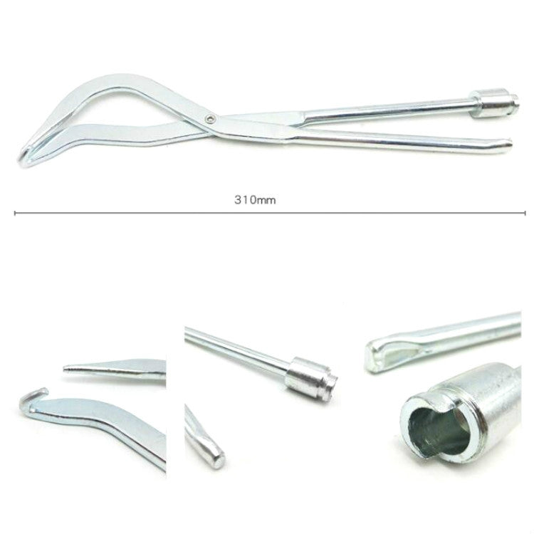 Drum Brake Adjustment Maintenance Tool Vehicle Bottom Shoe Disassembly Tool, Brake Spring Disassembly Caliper