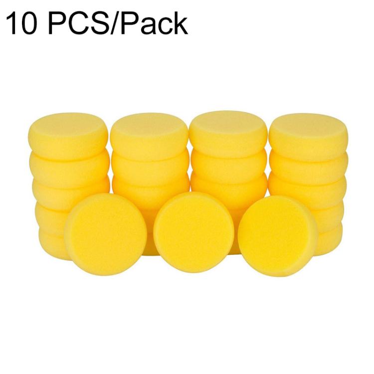 10pcs Sponge Round Seal Children Graffiti Art Painting Tool