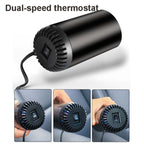 Car Heater High-Power Cylinder Heater 12V Defogging Defroster