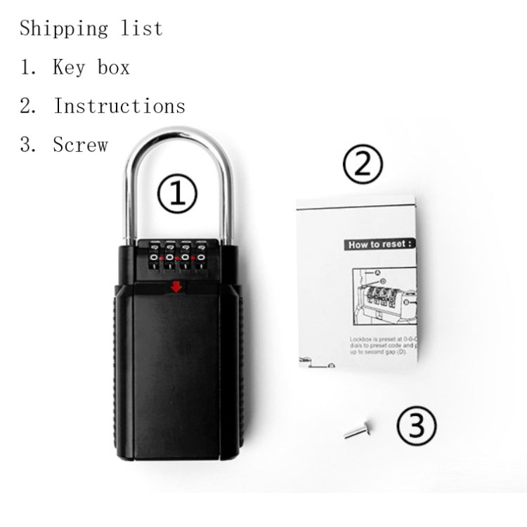Password Key Box Household Wall-Mounted Decoration Site Password Box
