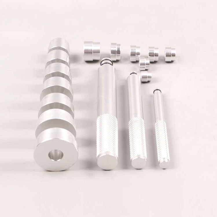 Small Aluminum Alloy Bearing Disassembly Tool Bearing Installation Extractor — Red