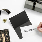 6 PCS Creative Business Bronzing Thanksgiving Birthday Card — Moon
