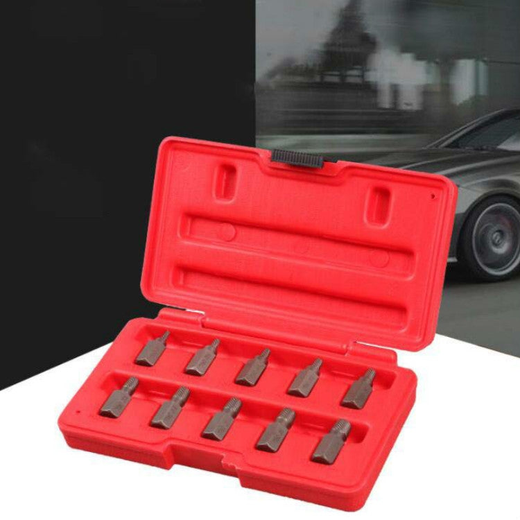 Broken Screw Nut Removal Tool, 10 In 1 Bolt Extractor