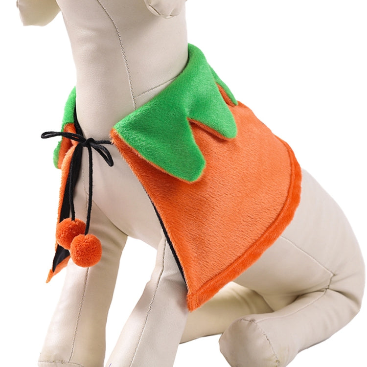 Halloween Pet Cloak Clothes Double-Sided Embroidered Dress Up Cloak — S