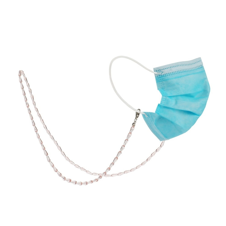 Drop Style Faceted Crystal Mask Lanyard Necklace Chain Glasses Chain