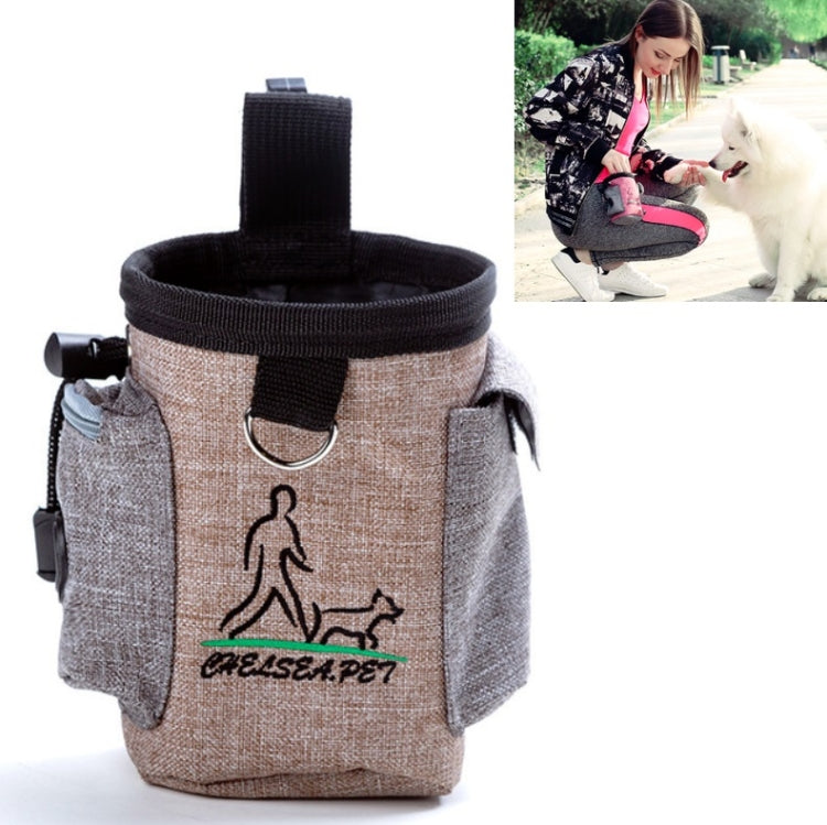 Pet Training Waist Bag Outdoor Multifunctional Snack Bag Pet Supplies — Ginger