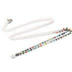 Mask Lanyard Necklace Pearl Chain Glasses Chain