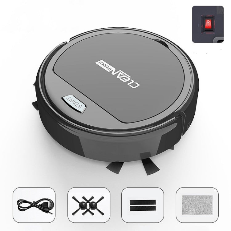Household Intelligent Automatic Sweeping Robot — White