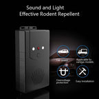 Ultrasonic Car Repeller Car Engine Compartment Electronic Repeller Micro-Light Wave Insect Repellent