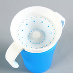 360 Degrees Rotated Baby Learning Drinking Cup With Double Handle Flip
