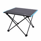 Outdoor Aluminum Alloy Folding Table Camping Picnic Portable Folding Table Barbecue Table Stall Small Dining Table