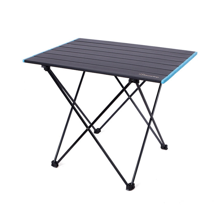 Outdoor Aluminum Alloy Folding Table Camping Picnic Portable Folding Table Barbecue Table Stall Small Dining Table — Medium