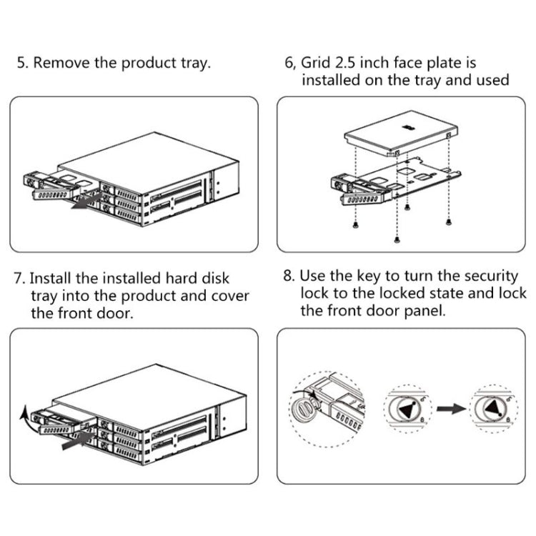 OImaster MR-6601 Six-Bay Optical Drive Hard Disk Box — view 12