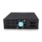 OImaster MR-6601 Six-Bay Optical Drive Hard Disk Box — view 3