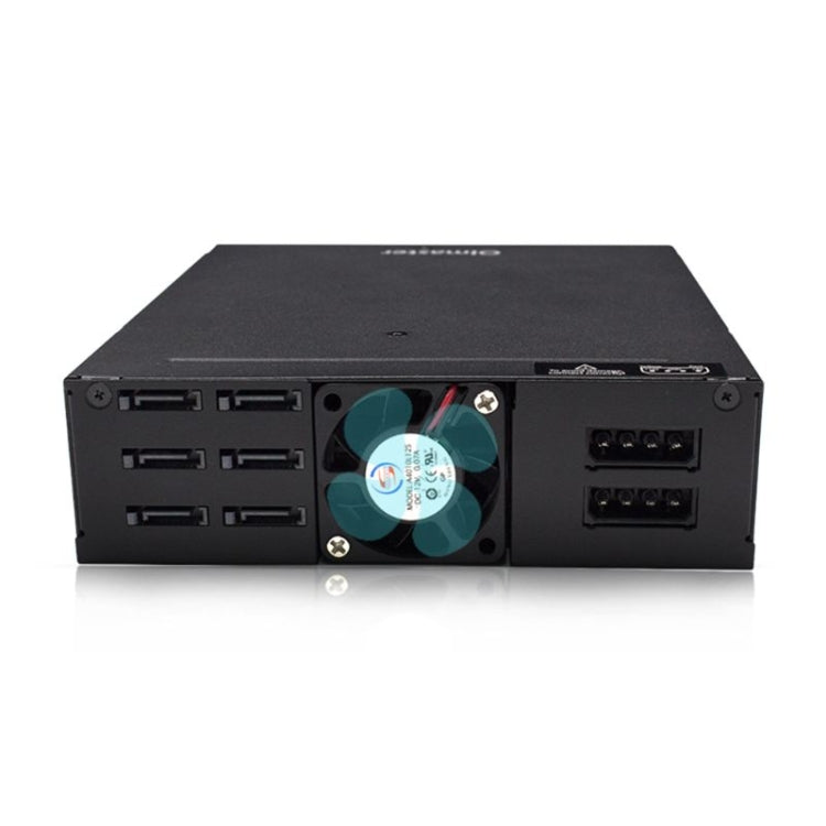 OImaster MR-6601 Six-Bay Optical Drive Hard Disk Box — view 3