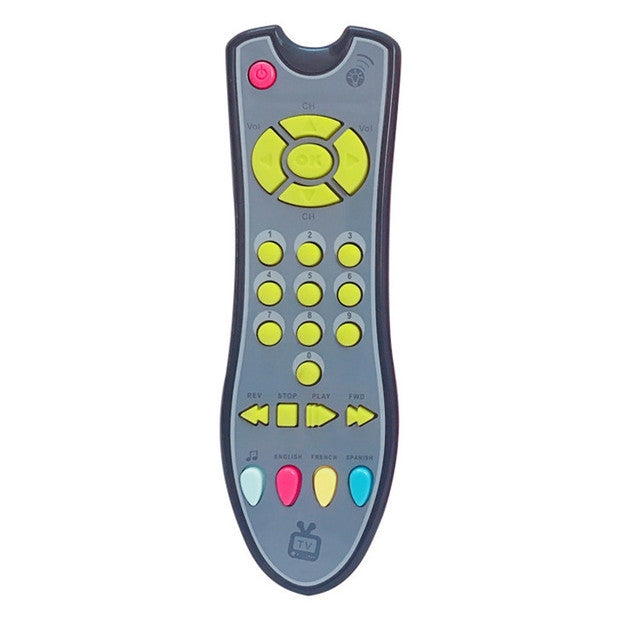 Simulated Music TV Remote Control Early Educational Toys Electric Learning Machine Baby Toy — view 5