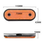 5 PCS MK-095 12-24V 20 LEDs Universal Truck Side Lights Truck Trailer Tail Lights