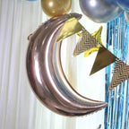 Hanging Flag Whiskey Balloon Chain Set Party Decoration Venue Decoration Props, Blue Balloon Set