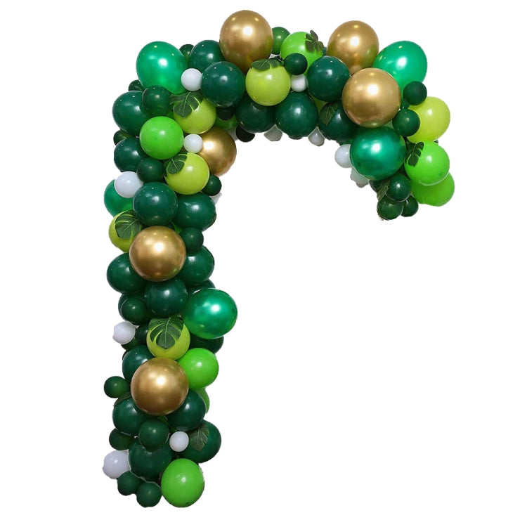 Chain Set Teak Blue Dark Green Balloon Party Decoration Props, Jungle Theme Party Decoration Balloon