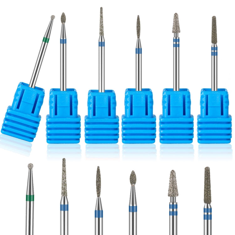 3 PCS Nail Tungsten Steel Alloy Grinding Head Polishing Tool Grinding Machine Special Grinding Head Tool