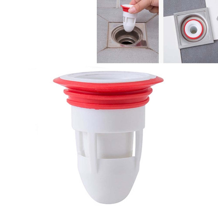 5 PCS Creative Kitchen Bathroom Sewer Deodorant Floor Drain Core, Random Color Delivery