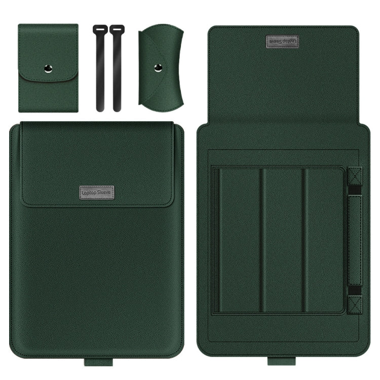 A2 4 in 1 Computer Bracket Liner Bag Storage Bag — Red