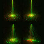 R90 8W UV Mini Laser Light Sound Control Induction Stage Atmosphere Light Bar KTV Laser Light