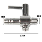 Fish Tank Oxygen Pipe Stainless Steel Distributor Oxygen Regulating Valve