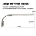AST X9 Thin LED Fish Tank Clip Light High Power Aquatic Lamp
