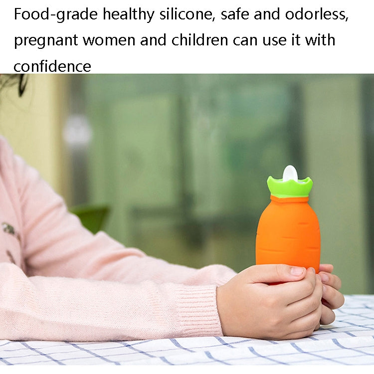 Carrot-Shaped Silicone Water Injection Warm Water Bag Winter Leak-Proof And Explosion-Proof Hand Warmer — view 6