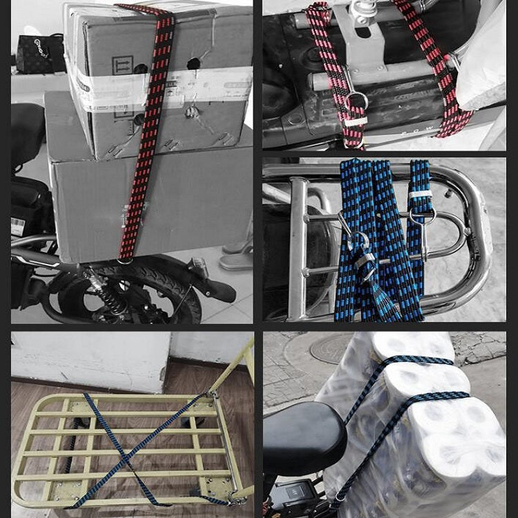 Bicycle Binding Rope Widening And Thickening Multi-Purpose Elastic Elastic Luggage Rope Shelf Rope — view 17
