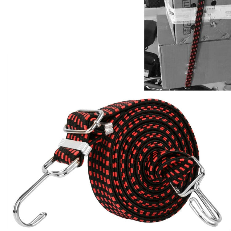 Bicycle Binding Rope Widening And Thickening Multi-Purpose Elastic Elastic Luggage Rope Shelf Rope — 3m