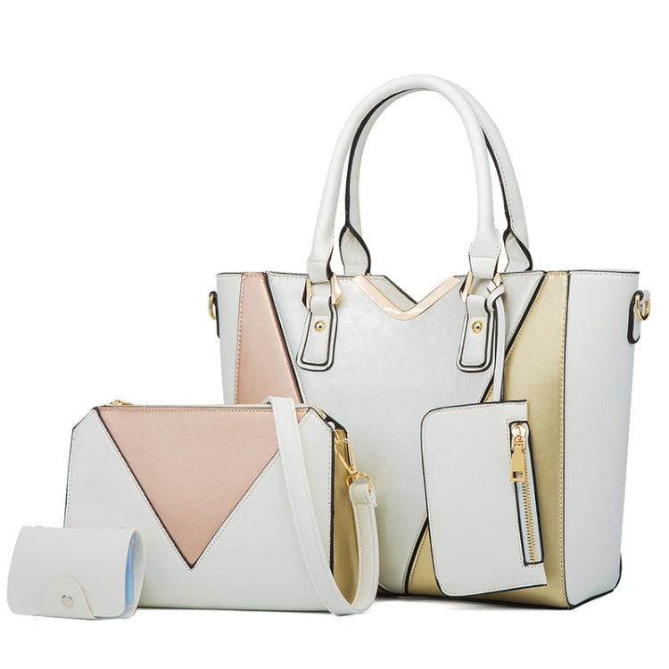 4 in 1 Fashion All-Match Diagonal Ladies Handbags Large Capacity Bag