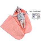 Baby Cotton Anti-Shock Autumn And Winter Thickening Dual-Use Newborn Quilt Baby Peas Blanket Sleeping Bag