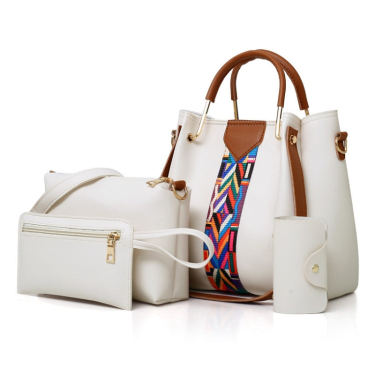 4 in 1 All-Match Messenger Handbag Ladies Fashion Large-Capacity Bag