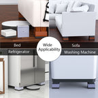 4 PCS / Set Bed Foot Raised Furniture General Raised Foot Pad Base Refrigerator Washing Machine Base Table And Chair Coffee Table Raised Block — view 4